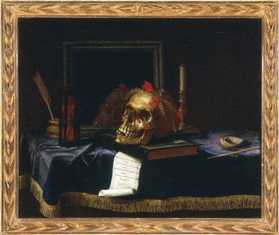 Natura morta con Memento Mori da Unknown